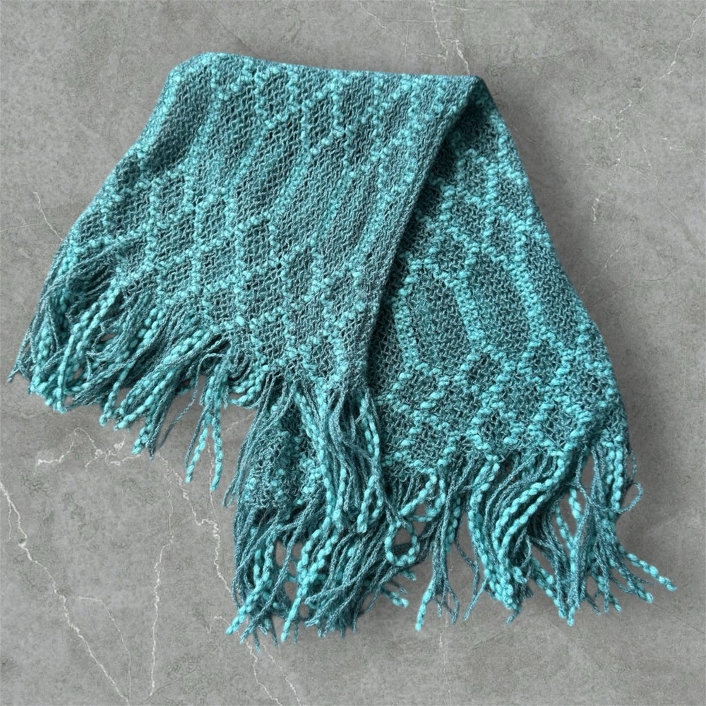 2 for $30 💎Turquoise Boho Infinity Cowl Neck Scarf - Picture 5 of 16